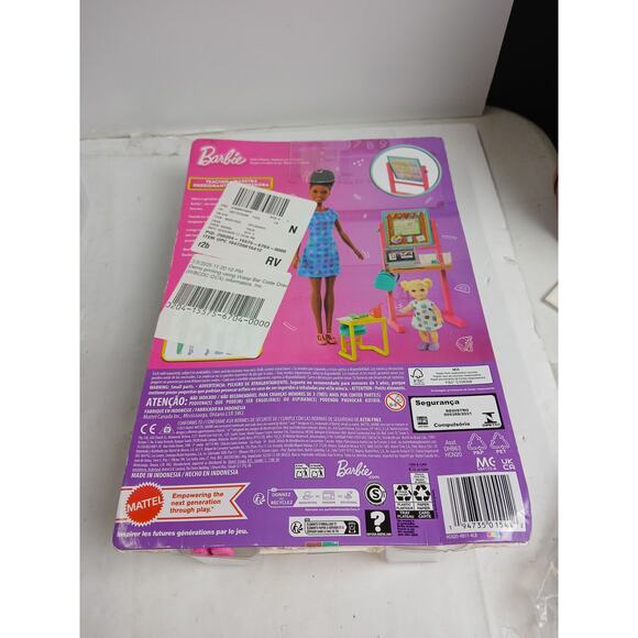 NWT Barbie Careers Teacher Playset with Blonde Doll, Toddler Doll & Accessories - Picture 6 of 8